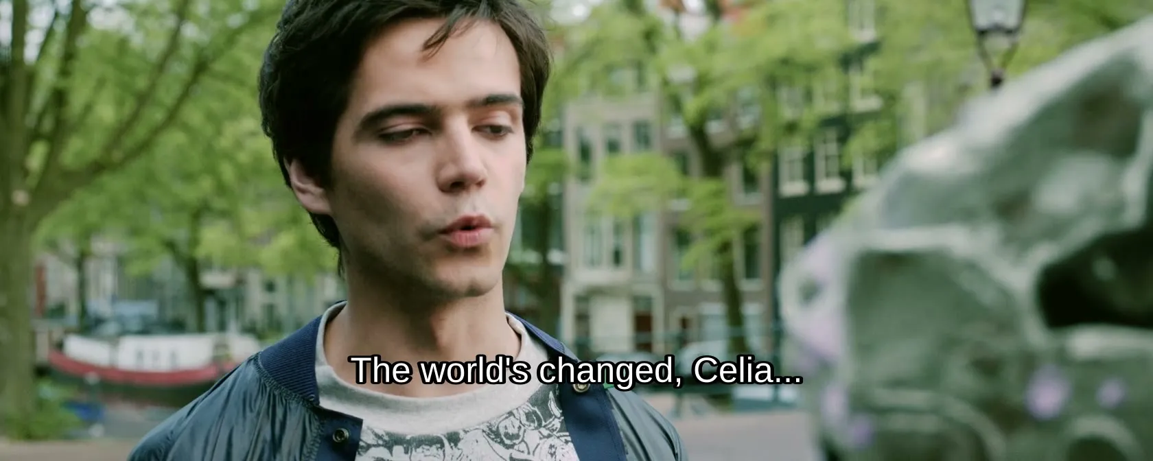 A frame from Tears of Steel with the line “The world’s changed, Celia...” after m314ss moved the subtitle 0.35 seconds